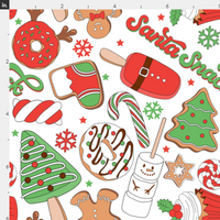 New!  Santa Snacks Cookies Christmas preorder