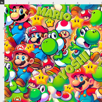 New!  Mari o Gamer Yoshi