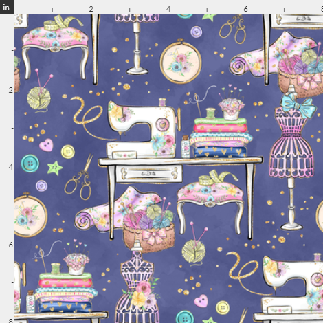 Sewing Room blue  preorder