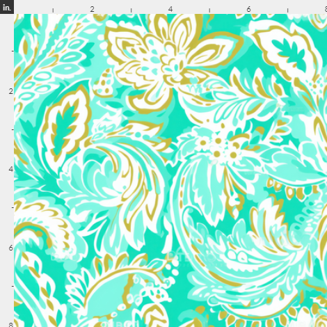 Turquoise Island Paisley preorder