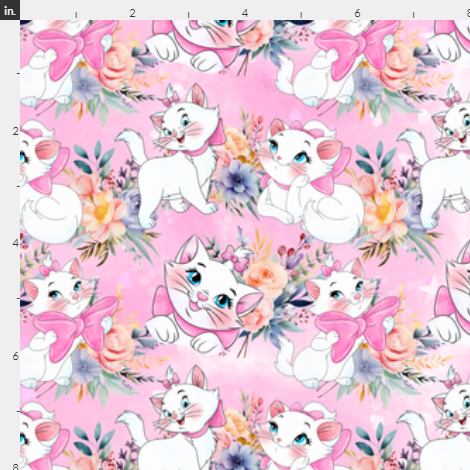 New! Kitty Cat Floral preorder