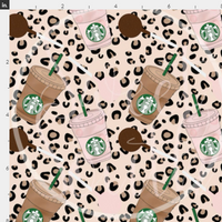 New! Star bucks Mocha pink Coffee Leopard fav things preorder