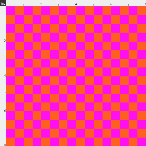 New! Neon Hotpink/Orange Checkers Check preorder