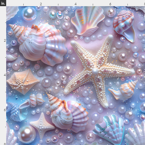 New! Seashells Beach Iridescent Pearls preorder