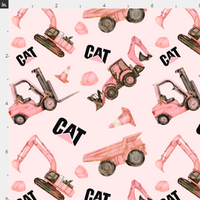 New! Pink Cat Tractor Trucks Patches preorder