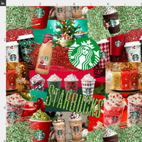 Glistening Starbucks  Christmas Coffee