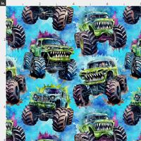 Monster Trucks shark teeth