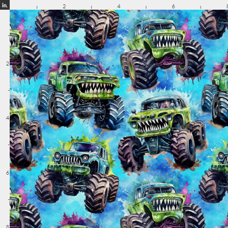 Monster Trucks shark teeth preorder