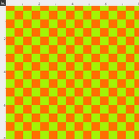 Neon lime/orange Checkers preorder
