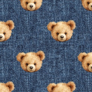 New! Teddy Bear Faces Denim preorder