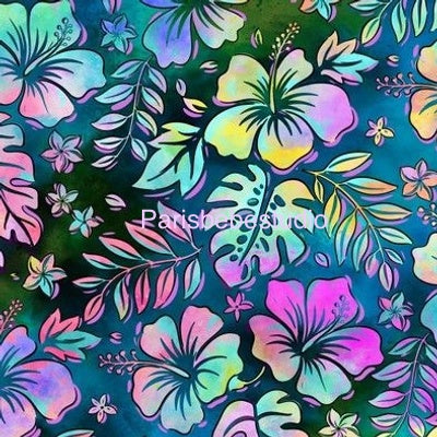 New! Hibiscus Stitch/Lilo Coord Tropical Blues preorder