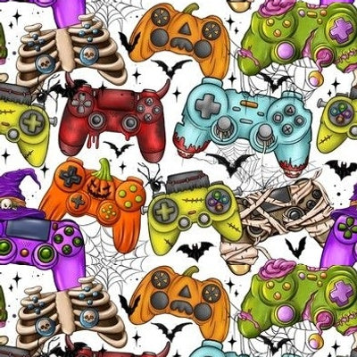 Gamer Halloween white preorder
