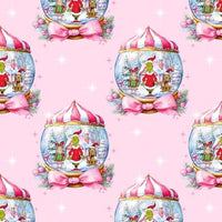 Grichy Snow Globe starry Pink Christmas preorder