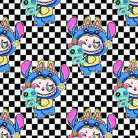 New! Stitchin Bubu Doll Checkers preorder