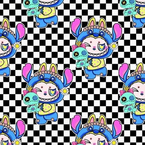 New! Stitchin Bubu Doll Checkers preorder