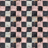 Halloween Grunge Checkers Pink preorder