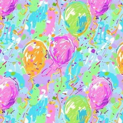 Preppy Birthday Balloons preorder