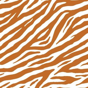 Creamsicle Orange Zebra Diagonal preorder
