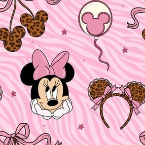 Mouse Minni pink Zebra preorder