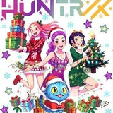 Huntrix Holiday White * JPG Digital Download seamless file
