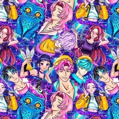 K Pop Boy/Girl Bands Blue Glo preorder