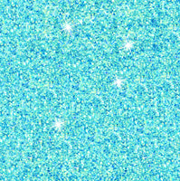 Cyan Blue Glitter