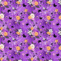 Halloween Floral purple preorder