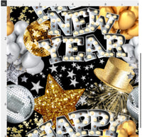 Happy New Year Marquee Gold Glitz preorder