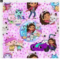 Gabby Pets Pink Paws Doll House Cars