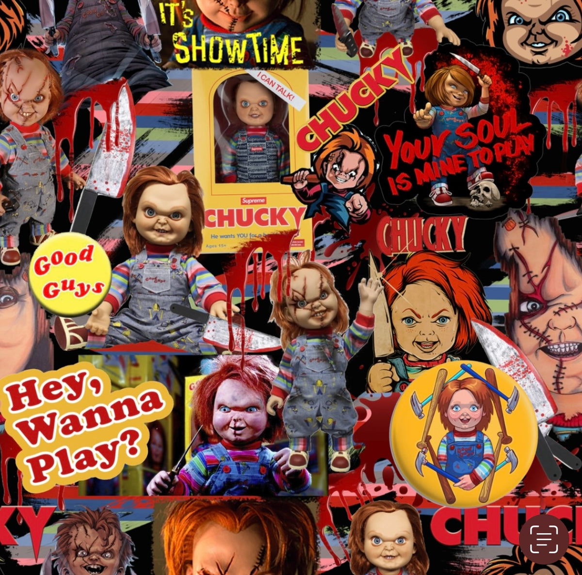 Chuckie Horror Wanna play preorder – Paris Bebe Studio