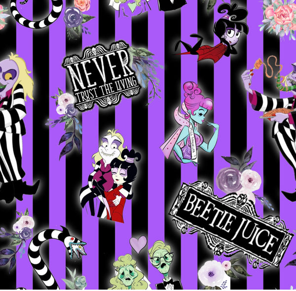 BeetleJuice Stripe Purple preorder