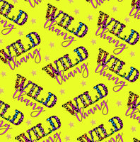 Wild Thang Neon Safety yellow rugbrats