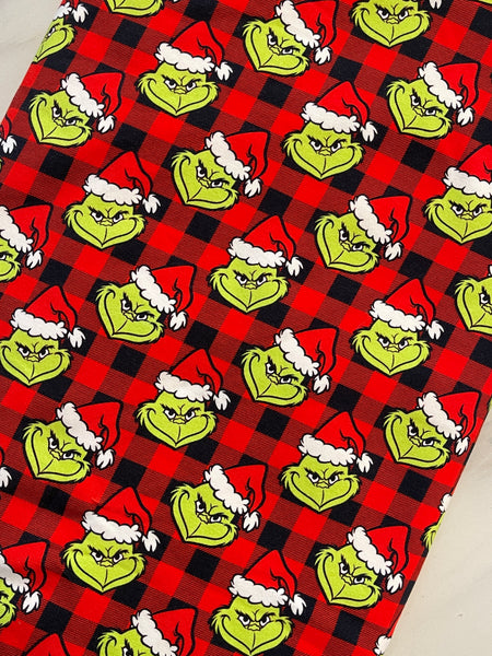 Grinchmas Plaid  Red/Black