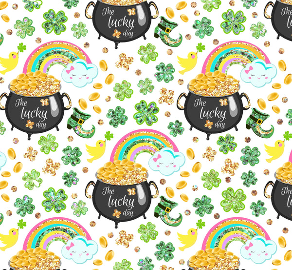 St Patrick’s Day Pot O’ Gold rainbow